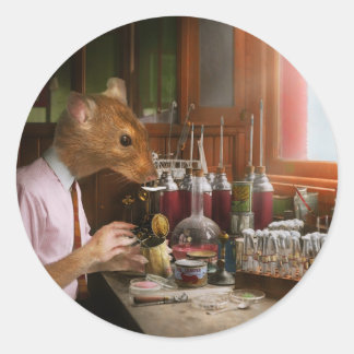 Animal - Rat - The Lab Rat Classic Round Sticker
