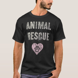 Animal Rescue Adopt Wild Cats Dogs Adoption Dept U T-Shirt