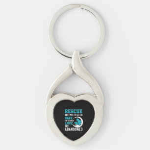 Animal Rescue Animal Rights Animal Adoption Keychain