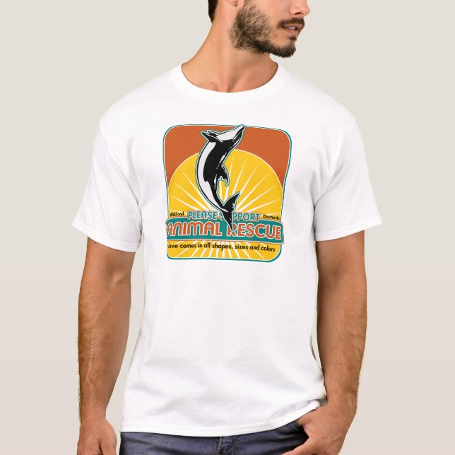 Animal Rescue Dolphin T-Shirt (Front)