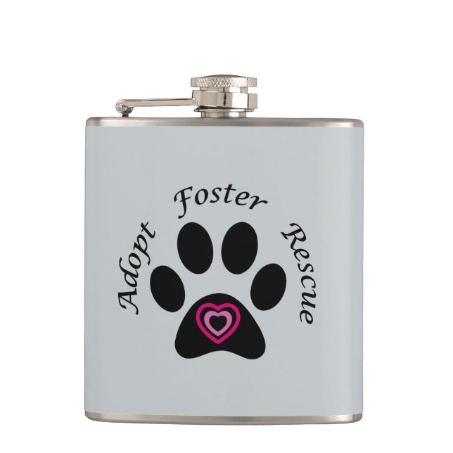 Animal Rescue Flask (Front)