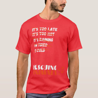 Animal Rescue Rescuing Animals Animal Control Work T-Shirt