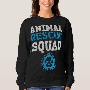 Animal Rescue Squad Animal Rights Activist Animal Sweatshirt