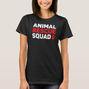 Animal Rescue Squad Animal Rights Activist Animal  T-Shirt