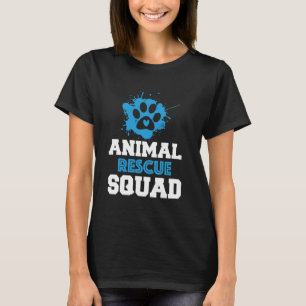 Animal Rescue Squad Animal Rights Activist Animal  T-Shirt