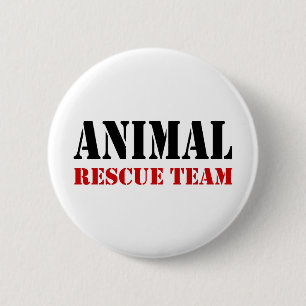 Animal Rescue Team Gift Items 2 Inch Round Button