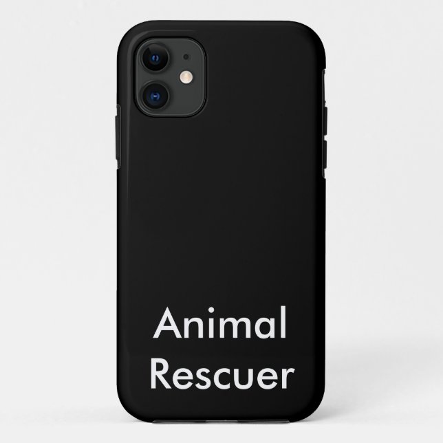 Animal Rescuer Case-Mate iPhone Case (Back)
