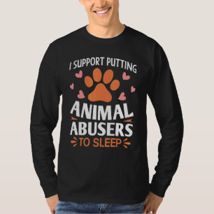 Animal Rescuer Pet Adoption Stop Animal Abuse T-Shirt