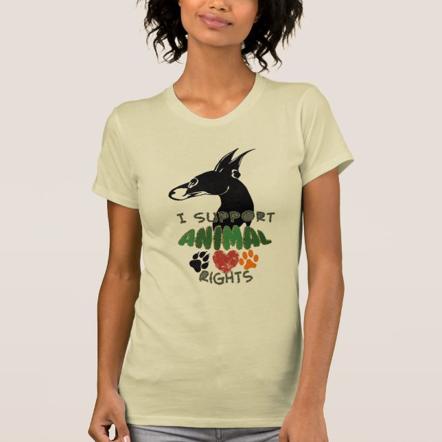 animal right T-Shirt (Front)