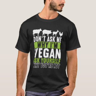 Animal Rights Vegan Vegetarian 6 T-Shirt