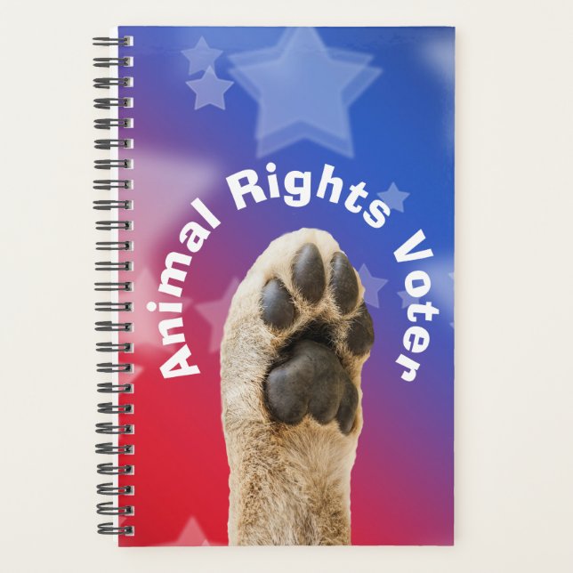 Animal Rights Voter Planner (Front)