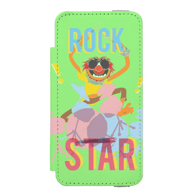 Animal - Rock Star Incipio iPhone Wallet Case (Folio Front)