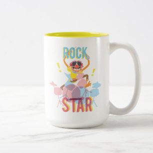 Animal - Rock Star Two-Tone Coffee Mug