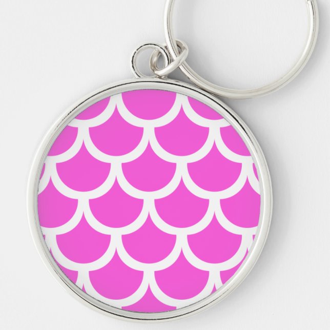 Animal round pattern  keychain (Front)