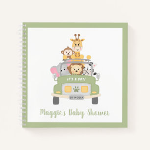 Animal Safari Baby shower Livre d'or