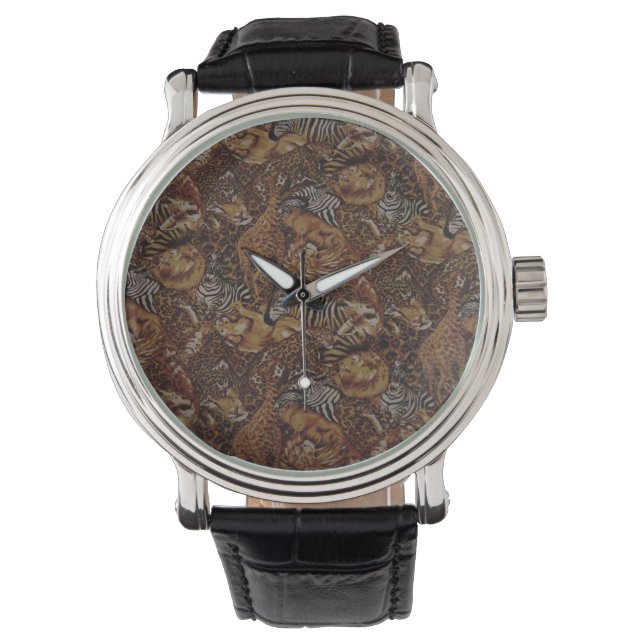 ANIMAL SAFARI JUNGLE WATCH (Front)