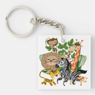 Animal Safari Keychain