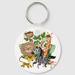 Animal Safari Keychain