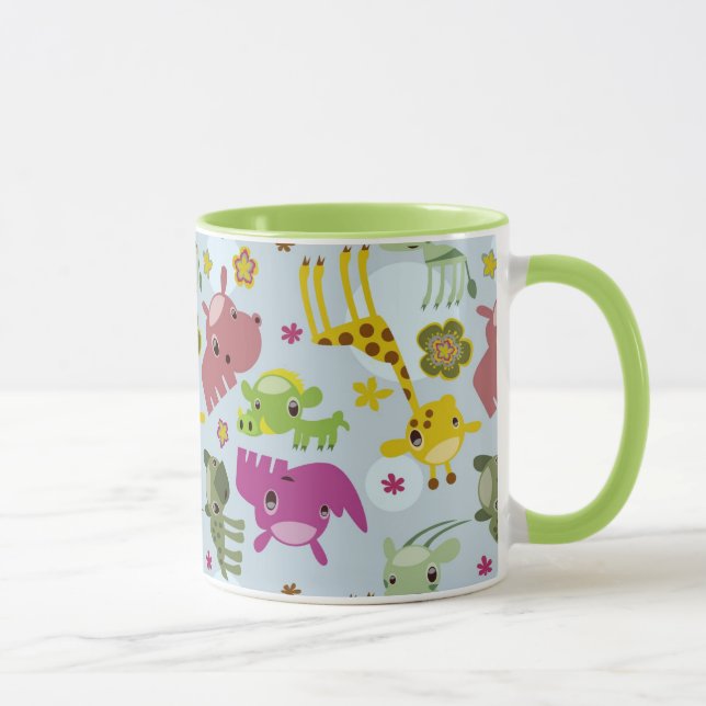 animal safari pattern mug (Right)