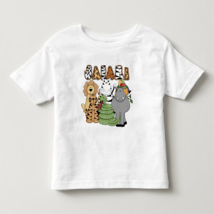 Animal Safari Toddler T-shirt