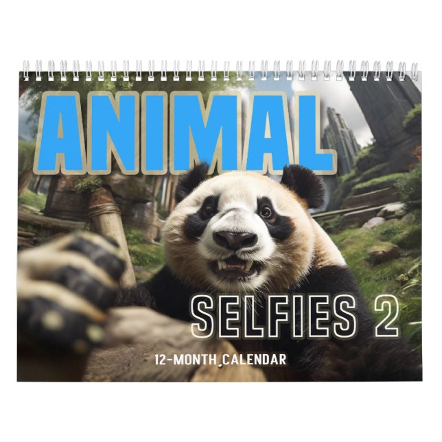 Animal Selfies 2 Calendar (Cover)