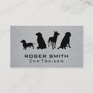 Animal Services Dog Training Business Card
