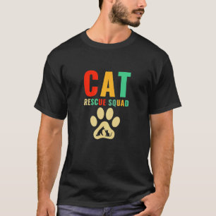 Animal Shelter Cat Rescue Squad T-Shirt