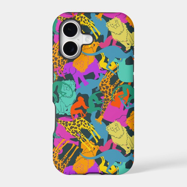 Animal Silhouettes Pattern (Back)