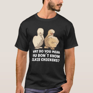 Animal Silkie Chicken Mom Chinese Silk Chicken T-Shirt