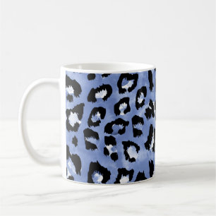 Animal Skin Allure: Watercolor Leopard Coffee Mug