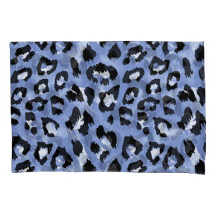 Animal Skin Allure: Watercolor Leopard Pillowcase