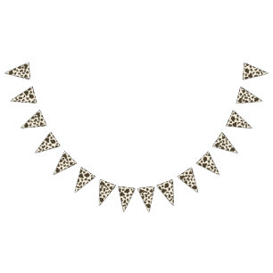 Animal Skin Bunting Flag Banner