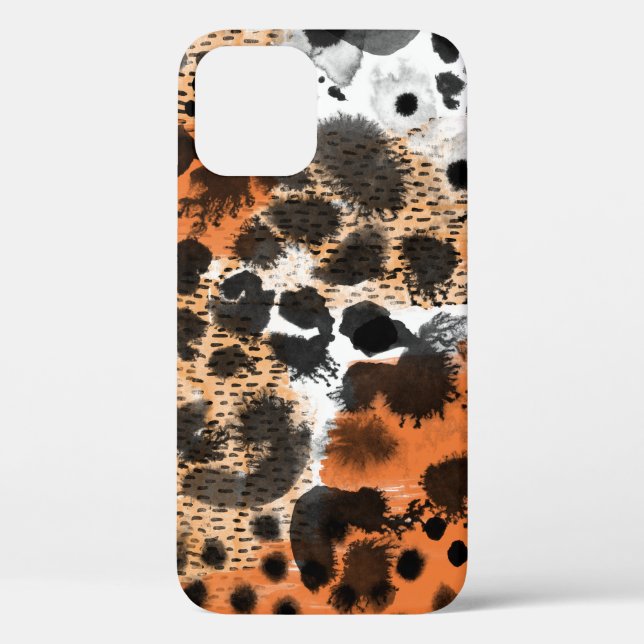 Animal skin: creative leopard pattern. Case-Mate iPhone case (Back)