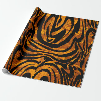 Animal Skin Pattern. The fabric Abstract with Tige Wrapping Paper