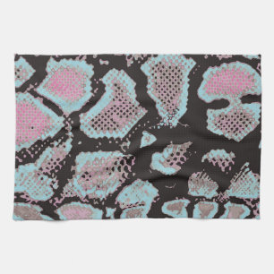 Animal skin pattern, vintage design. kitchen towel