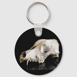 Animal skull keychain