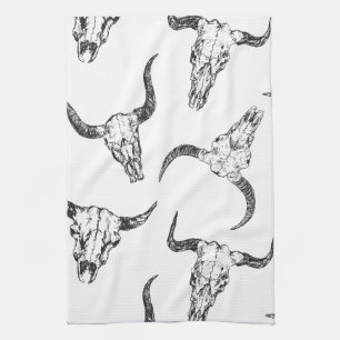 Animal Skull Kitchen Towel