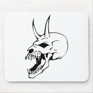 Animal Skull Mouse Pad