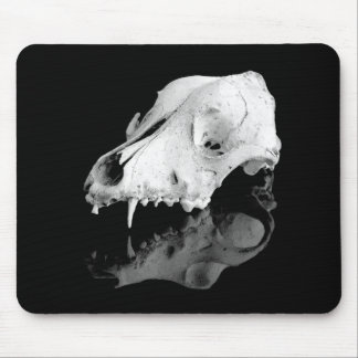 Animal skull mouse pad