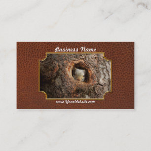 Animal - Squirrel - I'm not shy I'm an introvert Business Card