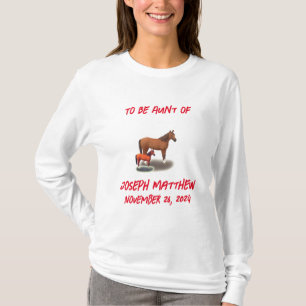 Animal Themed Mommy-to-Be T-Shirt