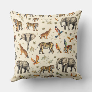 Animal Throw Pillow