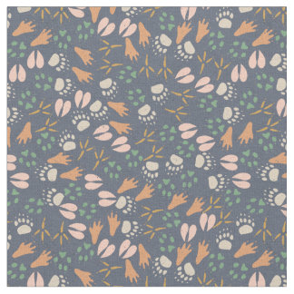 Animal Tracks Fabric