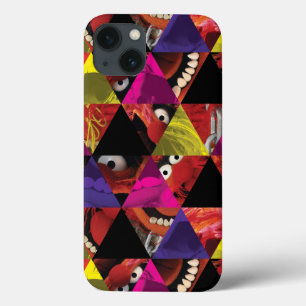 Animal Triangle Pattern iPhone 13 Case