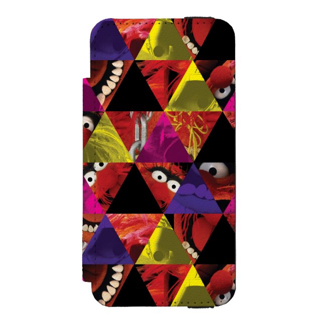 Animal Triangle Pattern Incipio iPhone Wallet Case (Folio Front)