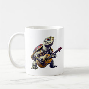 Animal Turtle Cartoon Caricature Coffee Mug