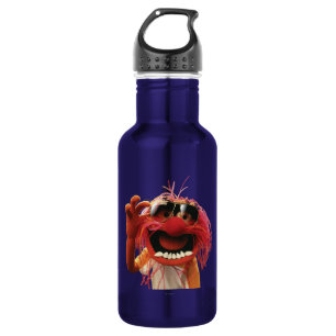 Animal wearing sunglasses 532 ml water bottle