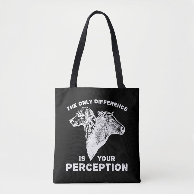 Animal Welfare Perception Animal Rights Activists Tote Bag (Front)