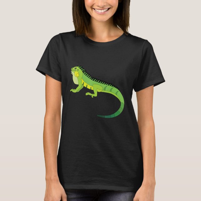 Animal Wildlife Nature Reptile Lizard Iguana 6 T-Shirt (Front)