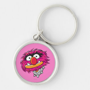 Animal With Collar Keychain